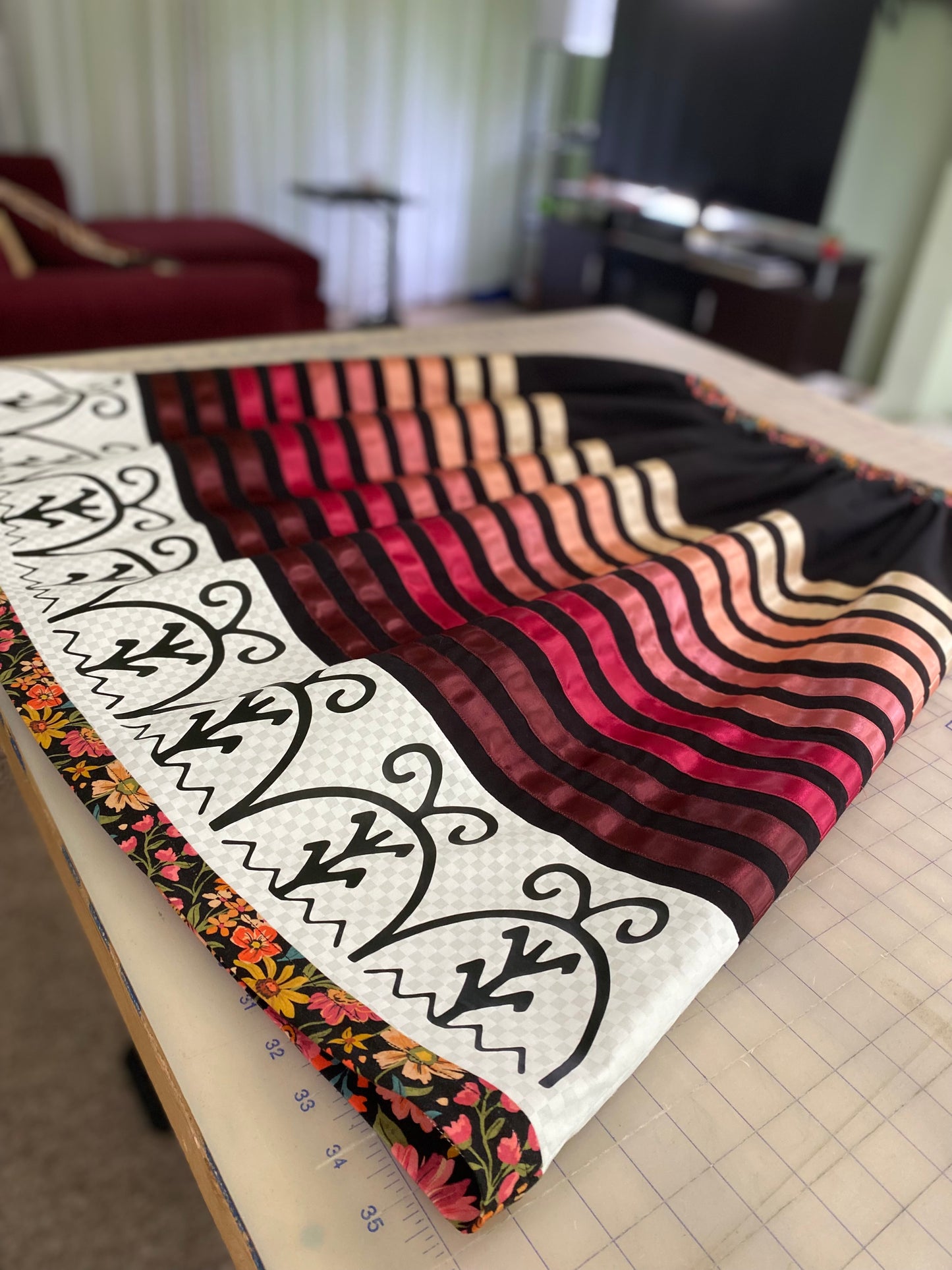 Ribbon Skirt—Fits up to 3x—Haudenosaunee Inspired