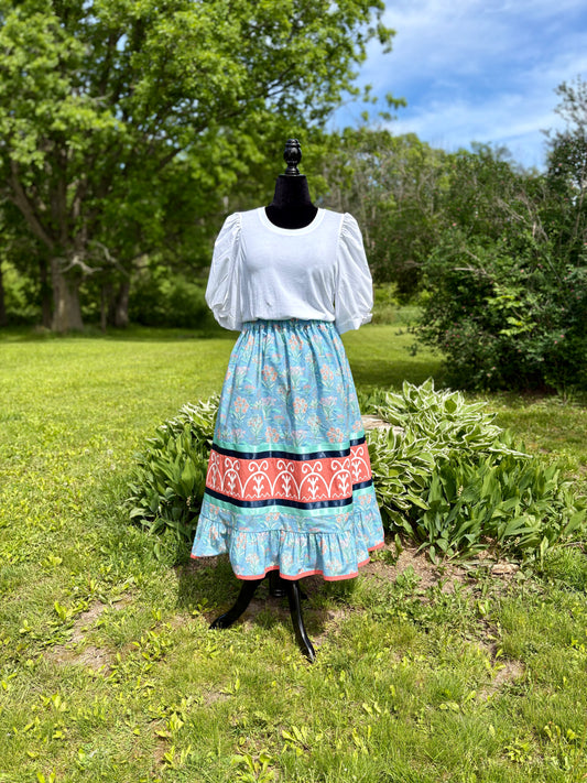 Fits up to 2x—Haudenosaunee Inspired Ribbon Skirt