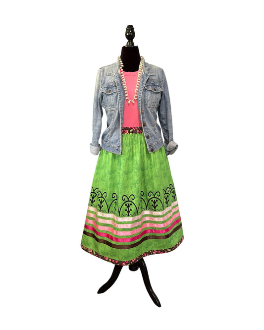 Fits up to 2x— Haudenosaunee Inspired—29.5” Long— Pockets